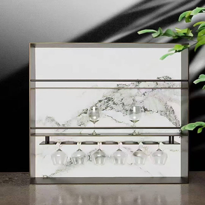 Sus304 201 316 High End Customization  Wine Cabinet Display Specialty Stores With LED