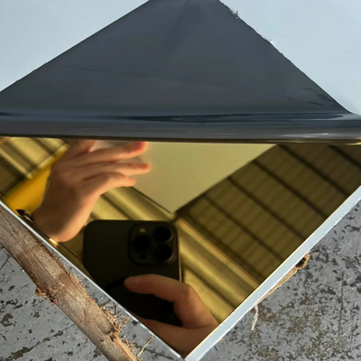 DECORATIVE PVDF/PET COATED STAINLESS STEEL SHEET CUSTOM COLORS & SIZES FOR EXPORT