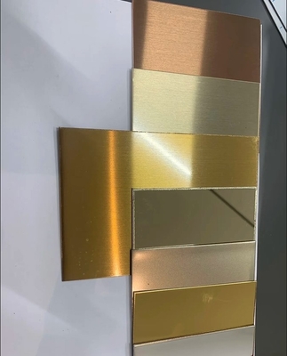 DECORATIVE PVDF/PET COATED STAINLESS STEEL SHEET CUSTOM COLORS & SIZES FOR EXPORT