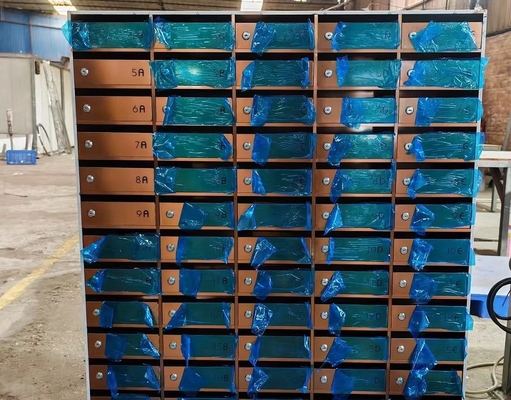 Customized High Capacity Office Building Hotel Community Metal Display Storage Cabinets