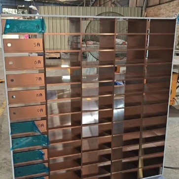Customized High Capacity Office Building Hotel Community Metal Display Storage Cabinets