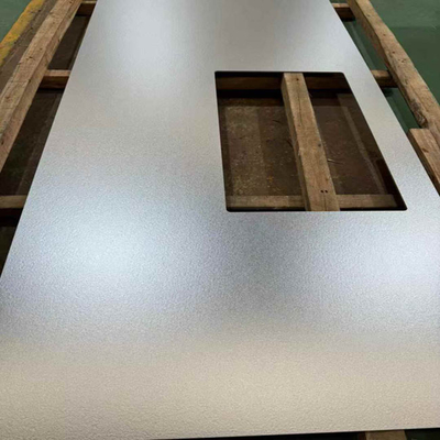 Foshan Factory 1mm 2mm 3mm Thickness 304 Embossed Scratch Resistant  Surface Food Grade Stainless Steel Sheet for Kitchen  Tabletop Washbasin