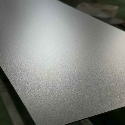 Foshan Factory 1mm 2mm 3mm Thickness 304 Embossed Scratch Resistant  Surface Food Grade Stainless Steel Sheet for Kitchen  Tabletop Washbasin