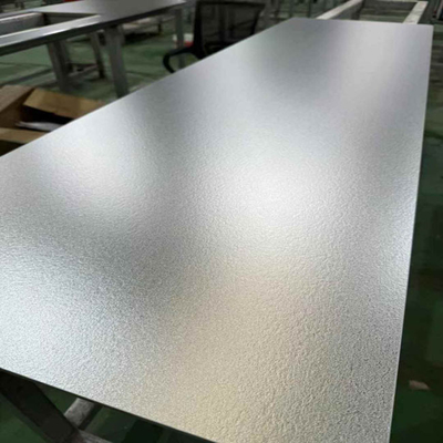 Foshan Factory 1mm 2mm 3mm Thickness 304 Embossed Scratch Resistant  Surface Food Grade Stainless Steel Sheet for Kitchen  Tabletop Washbasin