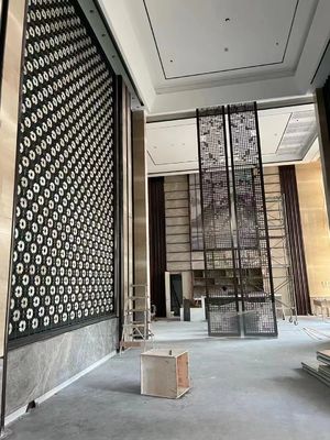 İyi bir fiyat. 3 boyutlu paslanmaz çelik duvar paneli Çağdaş lazerle oyulmuş tasarım çevrimiçi