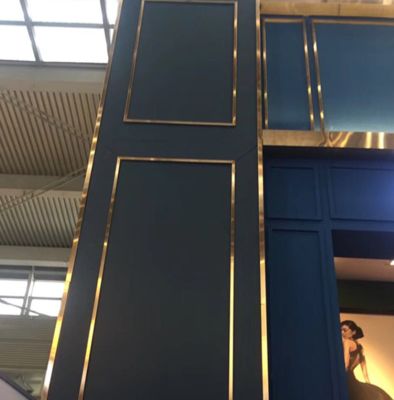 201 304 316 PVD Coating  Stainless Steel Ceramic Tile Accessories, Skirting Board