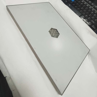 Silver 28MM Color Rose Gold PVD Sand Blasted SS Sheet 304 Stainless Steel Honeycomb Wall Cladding Panel