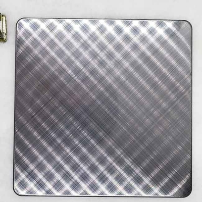 PVD Black Colored Stainless Steel Sheets 2438mm 3048mm