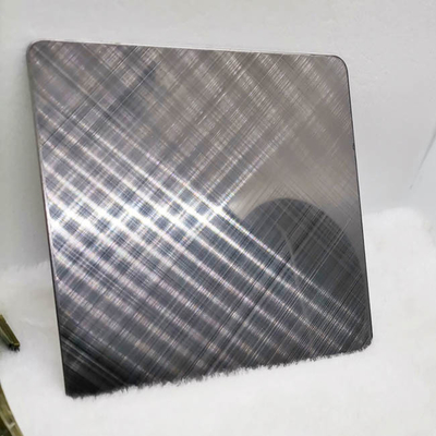 PVD Black Colored Stainless Steel Sheets 2438mm 3048mm