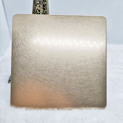 color stainless steel sheet gold mirror with anti-finger treatment