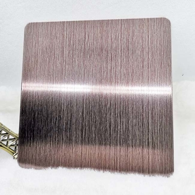 304 color stainless steel wavy pattern multifunctional bronze