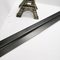 Saç Çizgisi Pirinç metal şerit siyah PVD Kaplama 0.5mm ila 2.0mm Paslanmaz Çelik T Kanal İç Dekorasyon İçin Döşeme