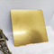 JIS304 Altın Saç Çizgisi Renkli Paslanmaz Sac 3mm
