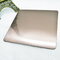 Eğik Saç Çizgisi Bronz Renk Paslanmaz Çelik Sac PVD Kaplama Titanyum
