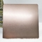 Kumlanmış Bronz Renkli Paslanmaz Çelik Sac PVD Kaplama Titanyum