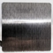 SS430 Saten Saç Çizgisi Siyah Renk Paslanmaz Çelik Sac PVD Kaplamalı