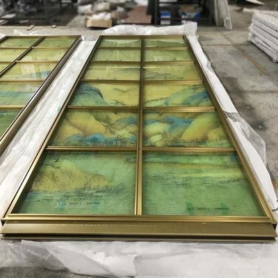 İyi bir fiyat. Hairline HL Paslanmaz Çelik Cam Bölme 120*300cm Dekoratif Sac Paneller çevrimiçi