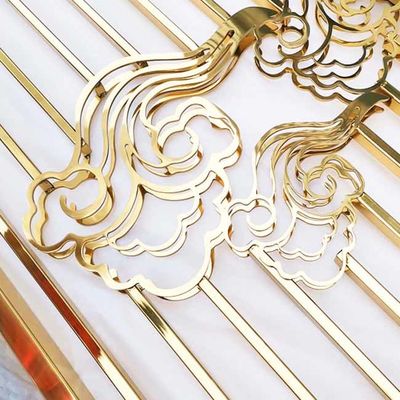 İyi bir fiyat. 500*3000mm AISI 316 Paslanmaz Çelik Ekran Bölme Aynalı Oda Bölücü İç Mekan çevrimiçi