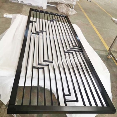 Gold Rose Gold Black Bronze Antique Hairline Brushed Foldable Spa Room Stainless Steel Dividers Panel Partitions Screen