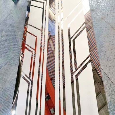 İyi bir fiyat. Asansör için Asit Aşındırma Altın Rengi Paslanmaz Çelik Levha çevrimiçi