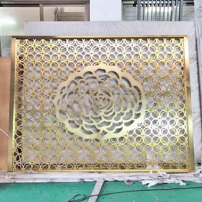 İyi bir fiyat. Gül Altın Bronz Siyah Saç Çizgisi Fırçası Yatay Boyama Desen Tasarımı Paslanmaz Çelik Ekran Bölme Bölücü Panel çevrimiçi