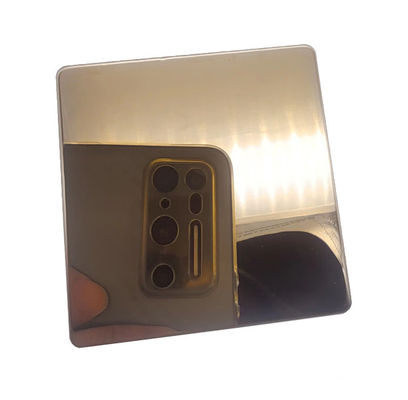 İyi bir fiyat. İç Dekorasyon Parmak İzi Önleyici Kaplama için Renkli Paslanmaz Çelik Sac 8K Rose Gold Renk çevrimiçi