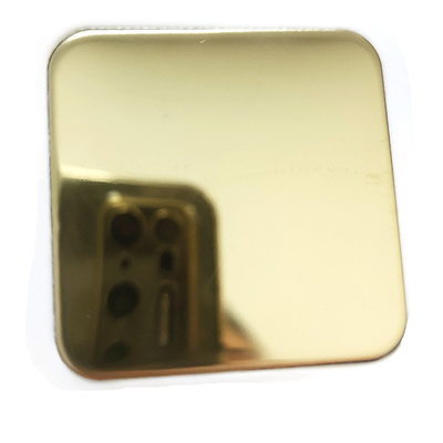 200 Series 300 Series 400 Series Decorative Colored Stainless Steel Sheet Mirror Zr-Brass 8k