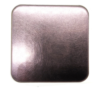 Vibration Finish Colored Stainless Steel Sheet PVD Titanium