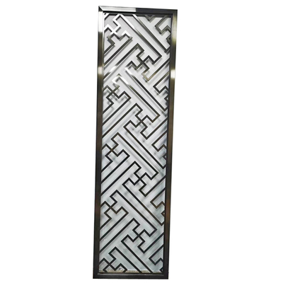 Customized Metal Stainless Steel Screen Partition Room Divider For Decoration