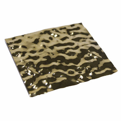 İyi bir fiyat. Sıcak Satış 4x8ft Ss 201 304 Pvd Renkli Ayna 8k Su Dalgası Paslanmaz Çelik Dalga Yaprak Duvar Paneli Tavan Dekorasyonu çevrimiçi