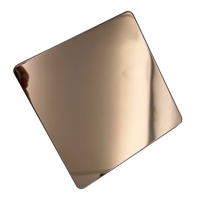 Polished Super Mirror 8K Colored Stainless Steel Sheets Grade 304 316L 1.0mm 1.2mm 1.5mm 2.0mm 3.0mm Anti Fingerprint