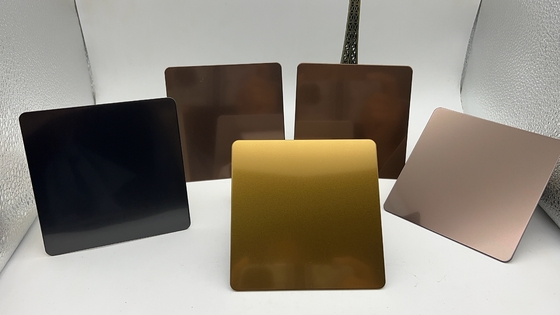 Custom Made Stainless Steel Parts coil bronze Coloful