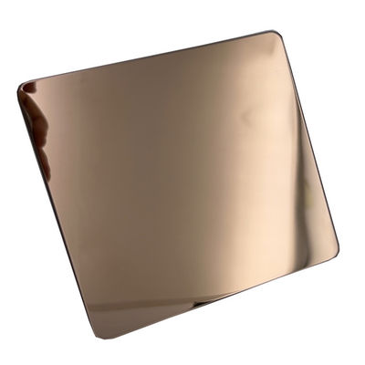 İyi bir fiyat. PVD vakum kaplama 304 renkli paslanmaz çelik levhası 1219mm Uzunluk çevrimiçi