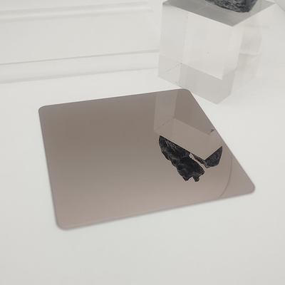 Stainless Steel Sheet 304 Sheet Coffee Color Mirror Surface