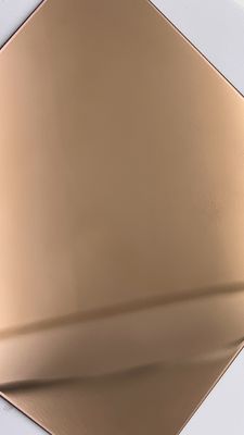 İyi bir fiyat. Bakır Bronz Ayna 8K Paslanmaz Çelik 304 201 316 Yaprak Boyutu 4*8ft Vietnamlı çevrimiçi