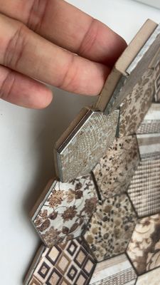 İyi bir fiyat. Altın paslanmaz çelik mozaikler İç duvar için şekil metal mozaik fayans çevrimiçi