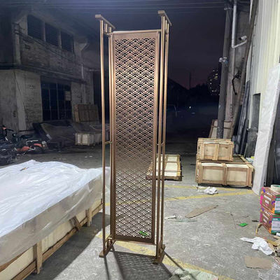 İyi bir fiyat. Özel Dekoratif Paslanmaz Çelik Ekranlar Paneller Dış İç Bahçe Otel Ev Panelleri Ekran Lazer Kesilmiş Metal Bölücü Panelleri çevrimiçi