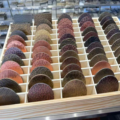 İyi bir fiyat. El yapımı Çekiç Şablonu Sanat Tasarımı İçin Paslanmaz Çelik Yaprak çevrimiçi