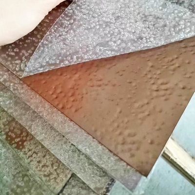 Handmade Hammer Pattern Stainless Steel Sheet For Art Design