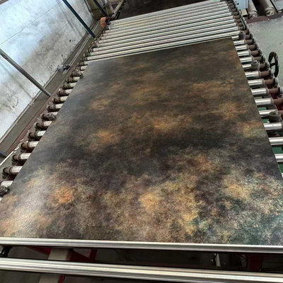 STAINLESS STEEL SHEET RETRO DECORATION STYLE 304 STAINLESS STEEL RED COPPER COLOR STOCK PREFERENTIAL PRICE HOTEL DECORATION