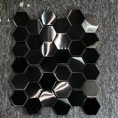 İyi bir fiyat. Klasik tasarımlar için sofistike ve zamansız paslanmaz çelik mozaik fayansları çevrimiçi