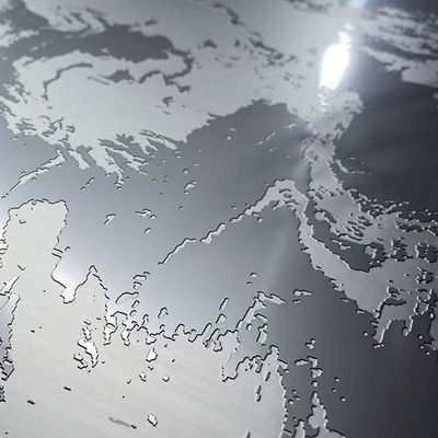 İyi bir fiyat. 2438mm 3048mm 3000mm 4000mm 304 Farklı Şablon Derinliği Kazma Paslanmaz Çelik Taş çevrimiçi