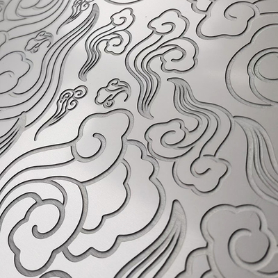 Customizable Etched Stainless Steel Sheet 304 Decorative 0.25 to 3mm Sheet Stainless Steel for Decoration
