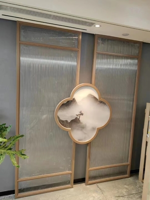 Sanatsal CNC Metal Ekran Bölücü Özel Logo ve Desenler