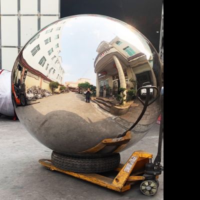 Gümüş Kırmızı Mavi Toz Kaplı 316L Paslanmaz Çelik Heykel Lobinin Dekorasyonu İçin