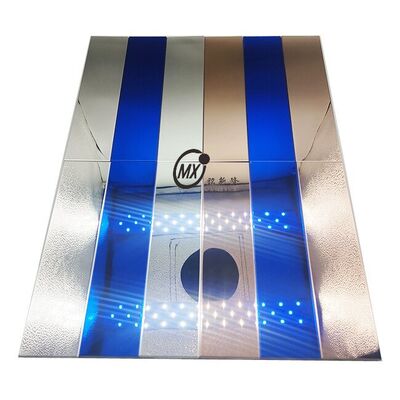 Lüks Yüksek Parlaklıklı Işık Yansıtıcı Metal Ayna Mozaik Plakaları - Aksan Duvarları, Ev Dekoru ve Ticari Alanlar için Karışık Mozaikler