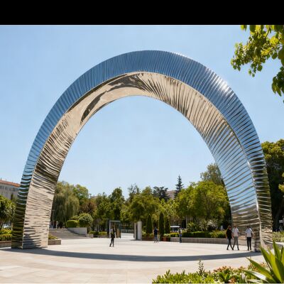 İyi bir fiyat. Dış Mekan Tasarımlı Çin Dökümhanesi 316L Paslanmaz Çelik Heykel Satılık çevrimiçi