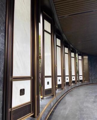 İyi bir fiyat. Oriental Bamboo Pattern Stainless Steel Room Partition çevrimiçi