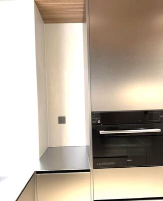 İyi bir fiyat. Sıfır Yarıçaplı Çizilmez Paslanmaz Çelik Evye, 30 İnç Tek Gözlü Tezgah Altı çevrimiçi