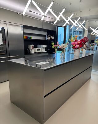 İyi bir fiyat. 32 İnç Önlük Cepheli Çizilmez Paslanmaz Çelik Evye, Tek Gözlü Çiftlik Evi çevrimiçi